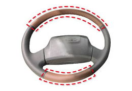 핸들 가죽 감싸기